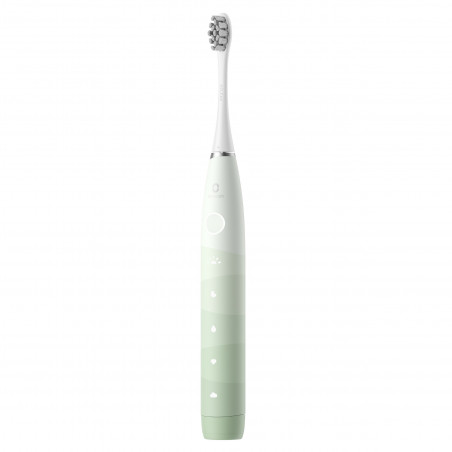 Електрическа четка за зъби Oclean Flow S, 1.85W, 76000 об/мин, 5 режима, Таймер, До 180 дни автономност, Type-C, Антибактериална повърхност, Зелен