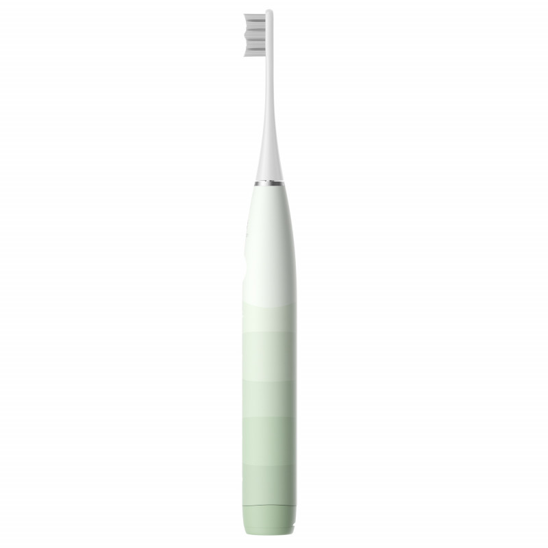 Електрическа четка за зъби Oclean Flow S, 1.85W, 76000 об/мин, 5 режима, Таймер, До 180 дни автономност, Type-C, Антибактериална повърхност, Зелен