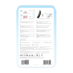 Зъбен душ Oclean AirPump A10, 3 режима, 2 накрайника, Автономия 40 дни, IPX7, USB-C, Сив