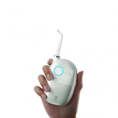 Зъбен душ Oclean AirPump A10, 3 режима, 2 накрайника, Автономия 40 дни, IPX7, USB-C, Сив