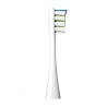 Комплект 2 бр резервни глави за електрическа четка за зъби Oclean Professional Clean Brush Head, Твърда, DuPont влакна, Грижа за езика, Бял