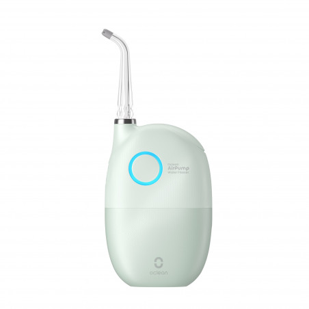 Зъбен душ Oclean AirPump A10, 3 режима, 2 накрайника, Автономия 40 дни, IPX7, USB-C, Зелен