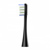 Комплект 2 бр резервни глави за електрическа четка за зъби Oclean Professional Clean Brush Head, Твърда, DuPont влакна, Грижа за езика, Черен