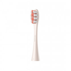 Комплект 2 бр резервни глави за електрическа четка за зъби Oclean Professional Clean Brush Head, Твърда, DuPont влакна, Грижа за езика, Златист