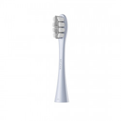 Комплект 2 бр резервни глави за електрическа четка за зъби Oclean Professional Clean Brush Head, Твърда, DuPont влакна, Грижа за езика, Сребрист