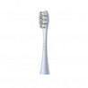 Комплект 2 бр резервни глави за електрическа четка за зъби Oclean Professional Clean Brush Head, Твърда, DuPont влакна, Грижа за езика, Сребрист