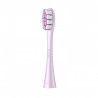 Комплект 2 бр резервни глави за електрическа четка за зъби Oclean Professional Clean Brush Head, Твърда, DuPont влакна, Грижа за езика, Лилав