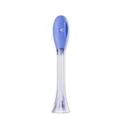 Комплект 2 бр резервни глави за четка за зъби Oclean Easy Clean P1K1, Твърди, Силиконово покритие, Син