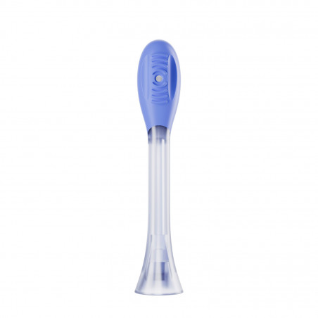 Комплект 2 бр резервни глави за четка за зъби Oclean Easy Clean P1K1, Твърди, Силиконово покритие, Син