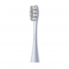 Комплект 2 бр резервни глави за електрическа четка за зъби Oclean Professional Clean Brush Head, Твърда, DuPont влакна, Грижа за езика, Сив