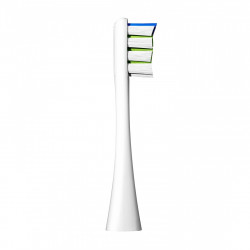 Комплект 6 бр резервни глави за електрическа четка за зъби Oclean Professional Clean Brush Head, Твърда, DuPont влакна, Грижа за езика, Бял