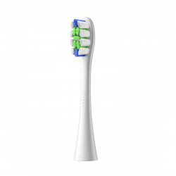 Комплект 6 бр резервни глави за електрическа четка за зъби Oclean Professional Clean Brush Head, Твърда, DuPont влакна, Грижа за езика, Бял