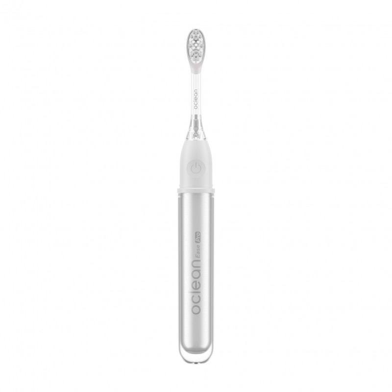 Електрическа четка за зъби Oclean X Ease Pro, 2.5W, 72000 об/мин, 5 режима, Таймер, Автономия 90 дена, Type-C, 45 dB, Сребрист