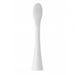 Комплект 2 бр резервни глави за електрическа четка за зъби Oclean Delicate Care Brush Head, Мека, За деца, DuPont влакна с флуроид, Бял