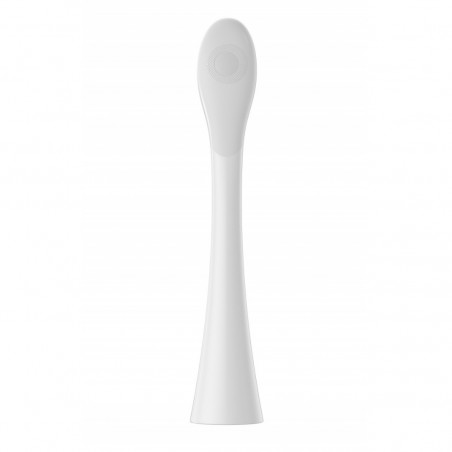 Комплект 2 бр резервни глави за електрическа четка за зъби Oclean Delicate Care Brush Head, Мека, За деца, DuPont влакна с флуроид, Бял