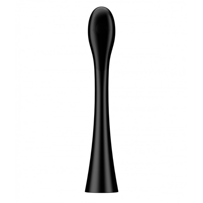 Комплект 2 бр резервни глави за електрическа четка за зъби Oclean Delicate Care Brush Head, Мека, За деца, DuPont влакна с флуроид, Черен
