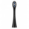 Комплект 6 бр резервни глави за електрическа четка за зъби Oclean Delicate Care Brush Head, Мека, За деца, DuPont влакна с флуроид, Черен