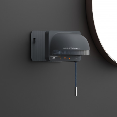 Стерилизатор за четки за зъби Oclean S1, 0.7W, Автоматичен режим, 1000 mAh, 99.9% ефективност, Автономия 20 дена, USB-C, Сив