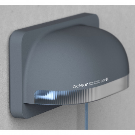 Стерилизатор за четки за зъби Oclean S1, 0.7W, Автоматичен режим, 1000 mAh, 99.9% ефективност, Автономия 20 дена, USB-C, Сив