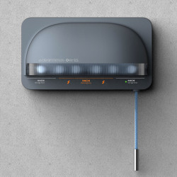 Стерилизатор за четки за зъби Oclean S1, 0.7W, Автоматичен режим, 1000 mAh, 99.9% ефективност, Автономия 20 дена, USB-C, Сив