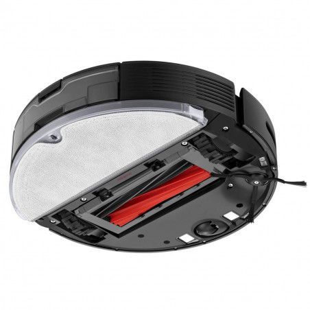 Прахосмукачка робот Roborock Q5 Pro, 59W, 5500 Pa, 770 мл, Wi-Fi, Сухо и мокро почистване, PreciSense LiDAR, Гласов контрол, Авто. презареждане, Черен