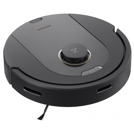 Прахосмукачка робот Roborock Q5 Pro, 59W, 5500 Pa, 770 мл, Wi-Fi, Сухо и мокро почистване, PreciSense LiDAR, Гласов контрол, Авто. презареждане, Черен