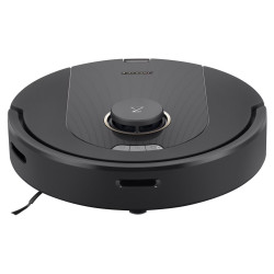 Прахосмукачка робот Roborock Q5 Pro, 59W, 5500 Pa, 770 мл, Wi-Fi, Сухо и мокро почистване, PreciSense LiDAR, Гласов контрол, Авто. презареждане, Черен