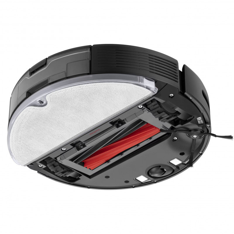 Прахосмукачка робот Roborock Q5 Pro, 59W, 5500 Pa, 770 мл, Wi-Fi, Сухо и мокро почистване, PreciSense LiDAR, Гласов контрол, Авто. презареждане, Черен