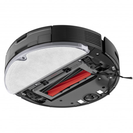 Прахосмукачка робот Roborock Q5 Pro, 59W, 5500 Pa, 770 мл, Wi-Fi, Сухо и мокро почистване, PreciSense LiDAR, Гласов контрол, Авто. презареждане, Черен