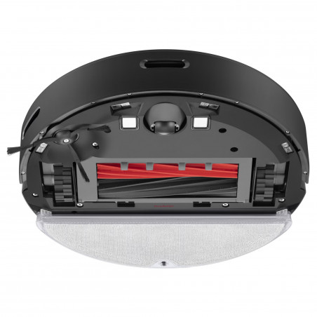 Прахосмукачка робот Roborock Q5 Pro, 59W, 5500 Pa, 770 мл, Wi-Fi, Сухо и мокро почистване, PreciSense LiDAR, Гласов контрол, Авто. презареждане, Черен