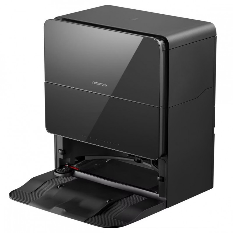 Прахосмукачка робот с AI Roborock Saros 10, 65W, 22000 Pa, 270 мл, SMART, Сухо и мокро почистване, LiDAR, StarSight, 180 мин автономност, Черен