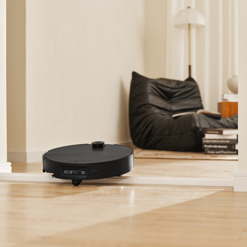 Прахосмукачка робот с AI Roborock Saros 10, 65W, 22000 Pa, 270 мл, SMART, Сухо и мокро почистване, LiDAR, StarSight, 180 мин автономност, Черен