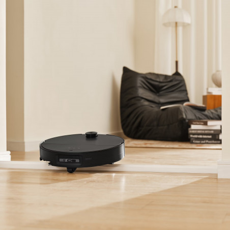 Прахосмукачка робот с AI Roborock Saros 10, 65W, 22000 Pa, 270 мл, SMART, Сухо и мокро почистване, LiDAR, StarSight, 180 мин автономност, Черен