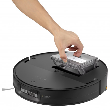 Прахосмукачка робот с AI Roborock Saros 10, 65W, 22000 Pa, 270 мл, SMART, Сухо и мокро почистване, LiDAR, StarSight, 180 мин автономност, Черен