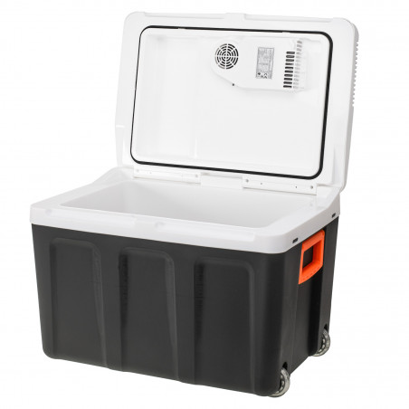 Хладилна кутия Adler AD 8090, 40 л, 58 W, 12/220/240V, Климатичен клас N, Специална изолация C5H10, Сив