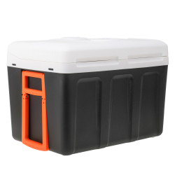 Хладилна кутия Adler AD 8090, 40 л, 58 W, 12/220/240V, Климатичен клас N, Специална изолация C5H10, Сив