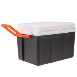 Хладилна кутия Adler AD 8090, 40 л, 58 W, 12/220/240V, Климатичен клас N, Специална изолация C5H10, Сив