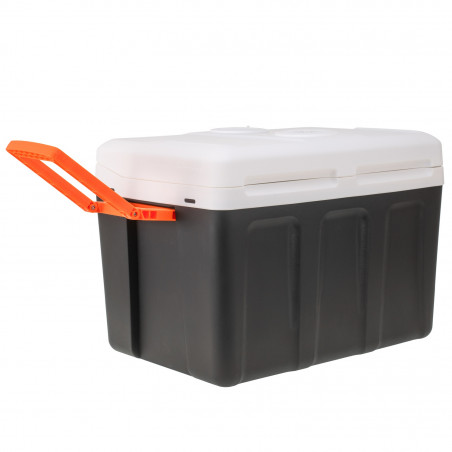 Хладилна кутия Adler AD 8090, 40 л, 58 W, 12/220/240V, Климатичен клас N, Специална изолация C5H10, Сив