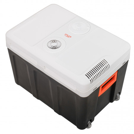 Хладилна кутия Adler AD 8090, 40 л, 58 W, 12/220/240V, Климатичен клас N, Специална изолация C5H10, Сив