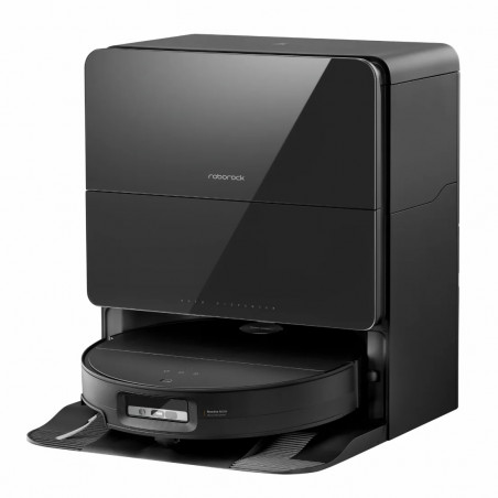 Прахосмукачка робот с AI Roborock Saros 10, 65W, 22000 Pa, 270 мл, SMART, Сухо и мокро почистване, LiDAR, StarSight, 180 мин автономност, Черен