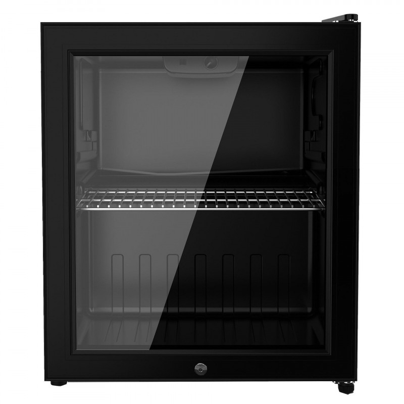 Хладилник мини бар Crown CM50 BL, 50 л, 0-10C, Статична система, LED осветление, Черен