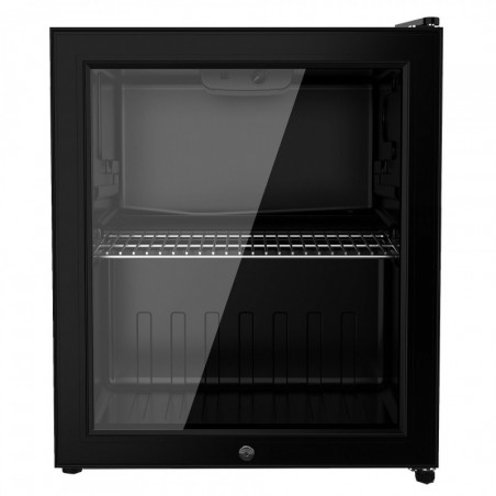 Хладилник мини бар Crown CM50 BL, 50 л, 0-10C, Статична система, LED осветление, Черен