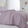 Горна завивка Saheser 157SHS5204, 100% памук, 220x240 см, 340 г/м2, 96 нишки, 30C, Лилав