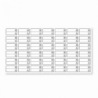 Самозалепващи етикети за цени LABELS, За евро и лева, 17 x 30 мм, 420 бр, Бял