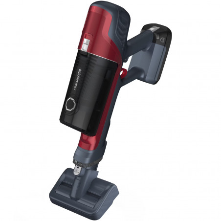 Вертикална прахосмукачка Rowenta X-Pert 6.60 Animal Care RH6878WO, 100W, 2 режима, 0.6 л, 85 dB, Автономия 1 час, LED осветление, Червен/Черен