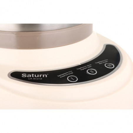 Компактен кухненски робот Saturn ST-FP7180, 500 W, Смилане, Месене, 7 л, 3 функции, Меден мотор, Бежов/Кафяв