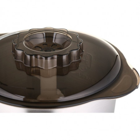 Компактен кухненски робот Saturn ST-FP7180, 500 W, Смилане, Месене, 7 л, 3 функции, Меден мотор, Бежов/Кафяв