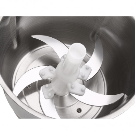 Компактен кухненски робот Saturn ST-FP7180, 500 W, Смилане, Месене, 7 л, 3 функции, Меден мотор, Бежов/Кафяв