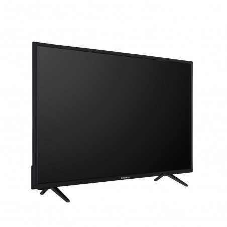 Телевизор Crown 40VF77FLX, 40", 101 см, FULL HD 1920x1080, Клас F, Android, Wi-Fi, Smart TV, Черен