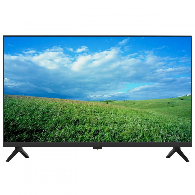 Телевизор Crown 43FB12AWF, 43", 109 см, FULL HD 1920x1080, Клас G, Android, Wi-Fi, PVR функция, Черен